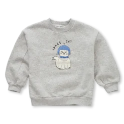 Sproet & Sprout sweatshirt Space Cat