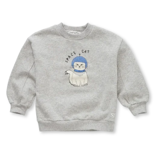 Sproet & Sprout sweatshirt Space Cat
