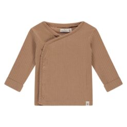 A Tiny Story baby t-shirt long sleeve crossover cookie