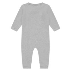 A Tiny Story baby suit long sleeve light grey melange