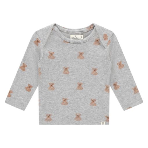 A Tiny Story baby t-shirt long sleeve bears