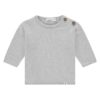 A Tiny Story baby pullover light grey melange
