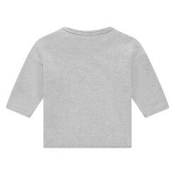 A Tiny Story baby pullover light grey melange