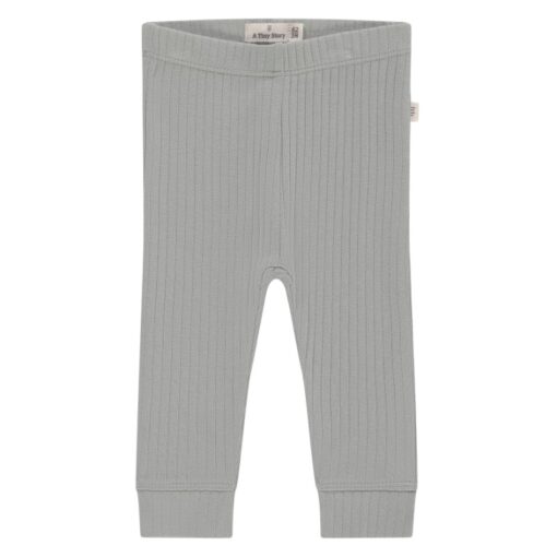 A Tiny Story baby pants steel