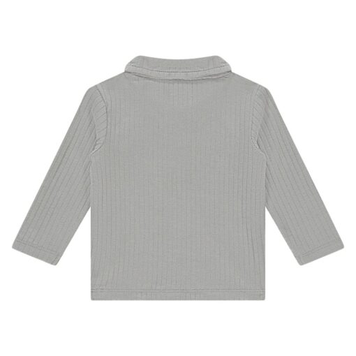 A Tiny Story baby t-shirt long sleeve steel collar