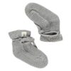 A Tiny Story Baby Slippers steel