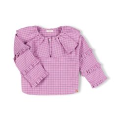 Nixnut Les Top Lila Checkered