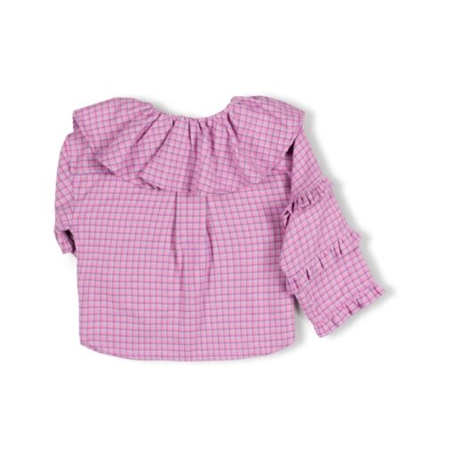 Nixnut Les Top Lila Checkered