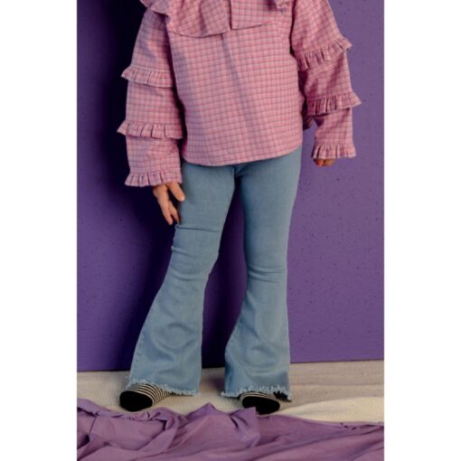 Nixnut Les Top Lila Checkered - Afbeelding 2