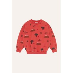 The Campamento Mountains Red Sweatshirt