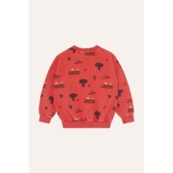 The Campamento Mountains Red Sweatshirt