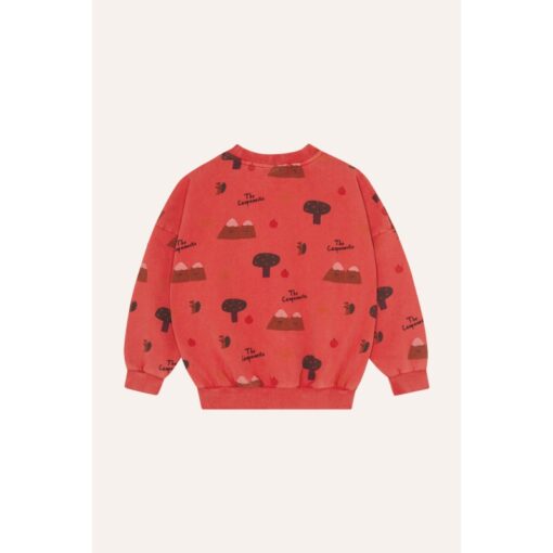 The Campamento Mountains Red Sweatshirt
