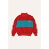 The Campamento Red Contrast Sweatshirt