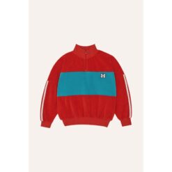 The Campamento Red Contrast Sweatshirt