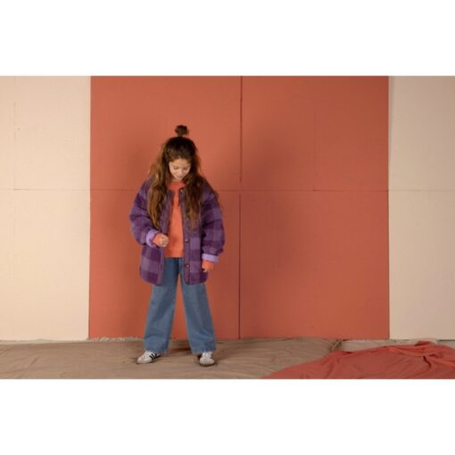 Nixnut Check Jacket Purple Checkered - Afbeelding 3