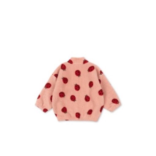 Konges Jody Teddy Jacket Ladybug Pink - Afbeelding 3
