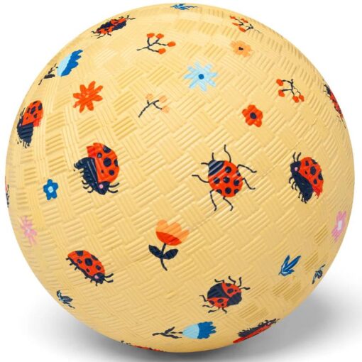 Little L speelbal lieveheersbeestje 13 cm