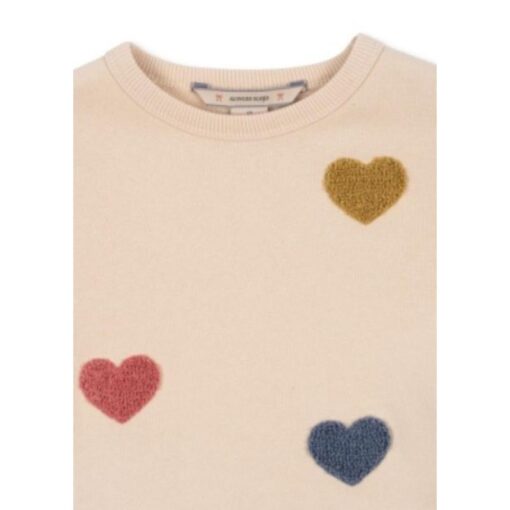 Konges Slojd Lou Sweat Dress Coeur Colore - Afbeelding 3