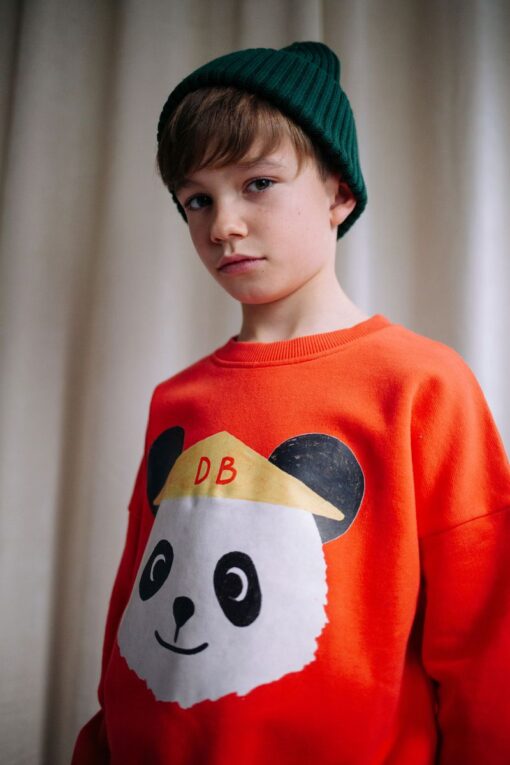 Daily Brat Bao Bao Panda Sweater Ruby Rebel
