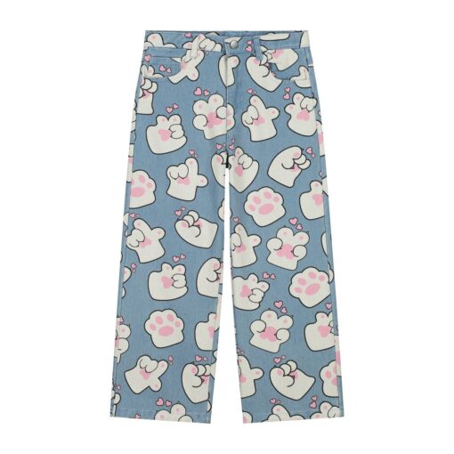 Daily Brat Fluffykins Jeans Light Blue