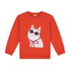 Daily Brat Purrlock Holmes Sweater Red