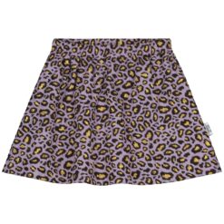 Call Me Frankie Leopard Ruffle Skirt