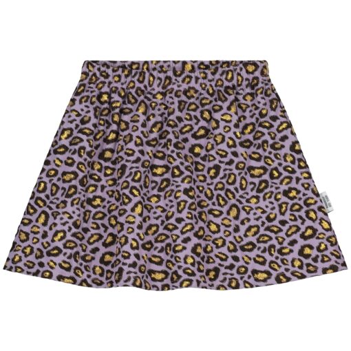 Call Me Frankie Leopard Ruffle Skirt