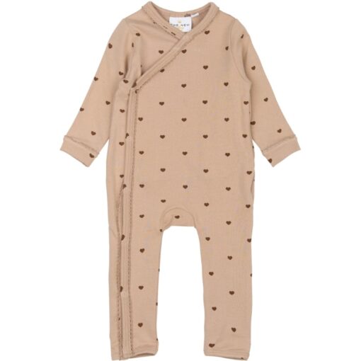THE NEW Nova wrap jumpsuit humus hearts