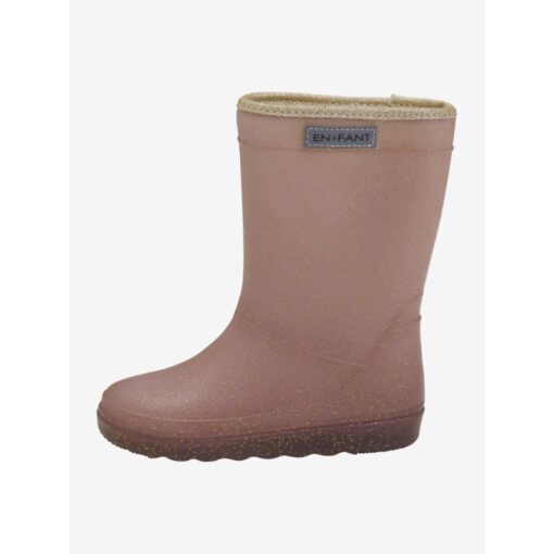 Enfant thermo boots Glitter Rose Taupe