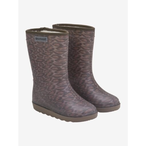 Enfant thermo boots pine bark print leo