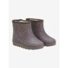Enfant thermo boots short pine bark print leo