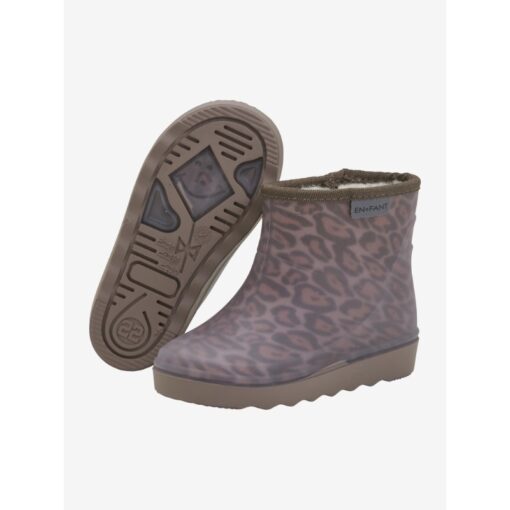 Enfant thermo boots short pine bark print leo - Afbeelding 2