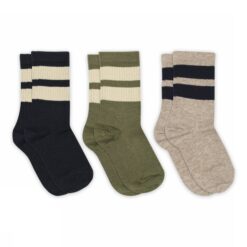 mp Denmark Anker 3-pack socks Light Brown Melange 79275 489