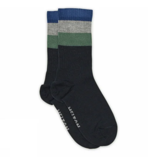 mp Denmark Melton Wide Stripes socks June Bug 22157 2345