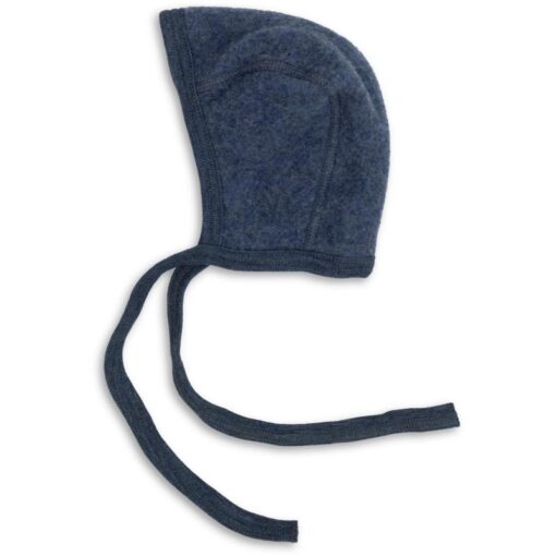 Engel Natur Baby muts Blue Melange