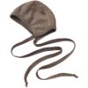 Engel Natur Strikmutsje Walnut melange