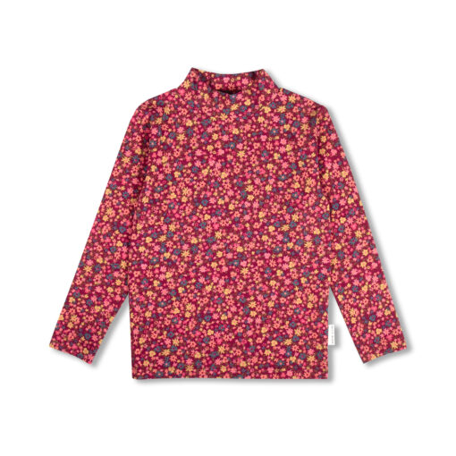 Petit Blush Turtle Neck Winter Flower