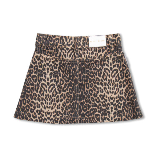 Petit Blush Simple Skirt Leopard