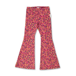 Petit Blush Bowie Flared Pants Winter Flowers
