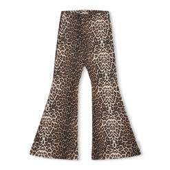 Petit Blush Bowie Flared Pants Leopard