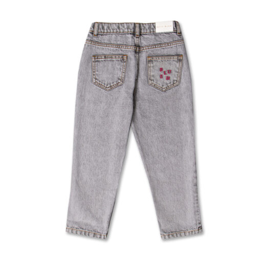 Petit Blush Baggy Fit Jeans Washed Light Grey
