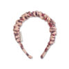 Petit Blush Smocked Headband Paisley Flower