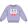 Mini Rodini chenille sweatshirt Cat with bowtie