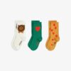 Mini Rodini Bear 3-pack socks