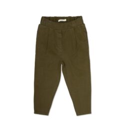 Phil & Phae Twill loose pants dark moss