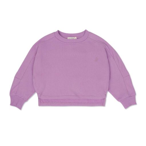 Phil & Phae Chunky semi-cropped sweater bright lilac