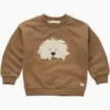 Sproet & Sprout sweatshirt Moustache Dog