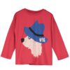 lotiekids long sleeve shirt Chill Dog red