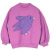 lotiekids sweatshirt Flowing Bird fuchsia