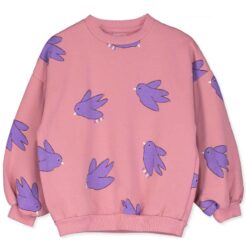 lotiekids sweatshirt Flowing Birds rose